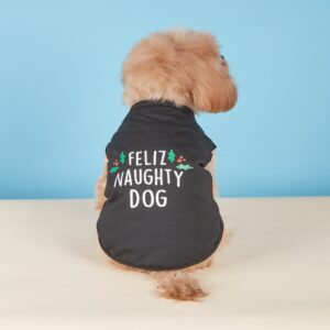 The pet printed pet vest is soft and breathable. It's also a pet Christmas dog vest.